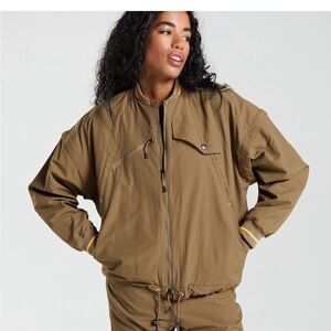 Gymshark Brown Utility Jacket for Women